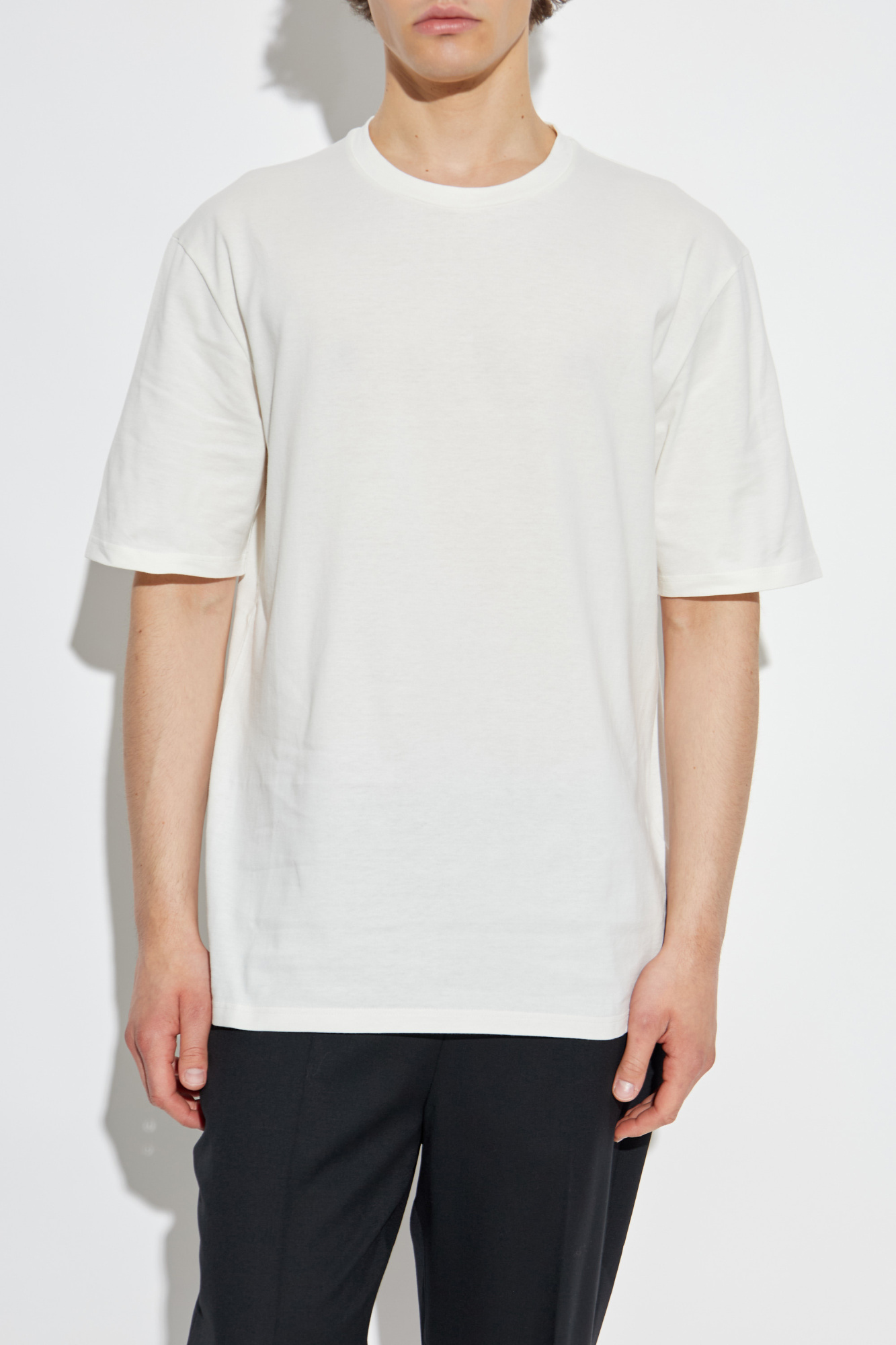 JIL SANDER ホワイト Tシャツ Jil Sander ロゴ Tシャツ | ホワイト | FARFETCH JP